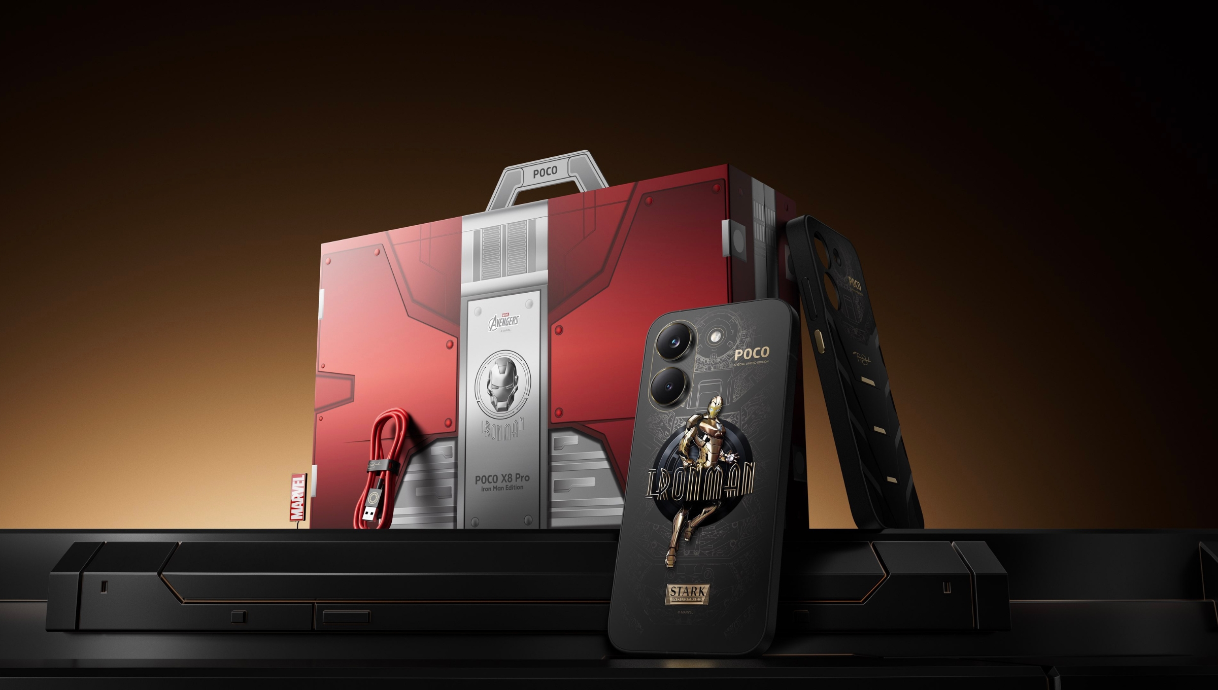 Poco X8 Pro Iron Man Edition