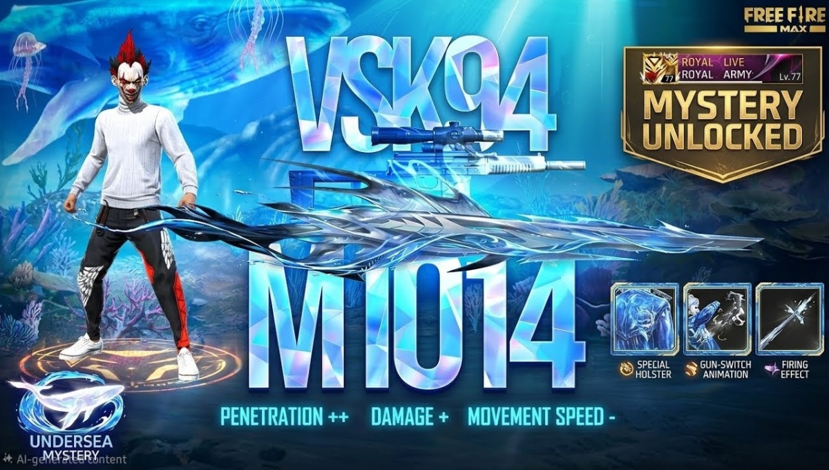Free Fire M1014 X VSK Ring Event