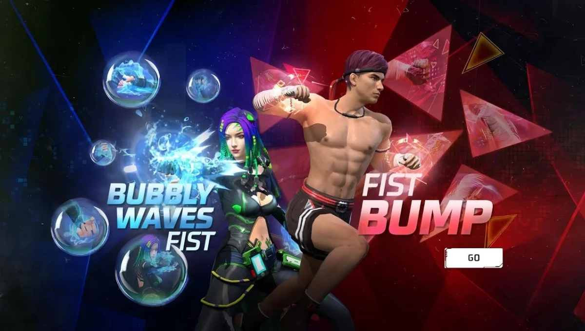  Bubbly Waves Fist Skin