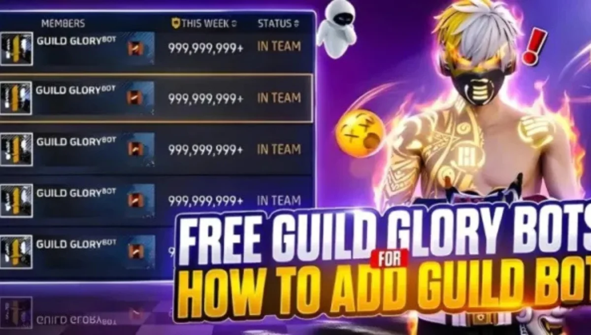 Free Fire Guild Glory Bot Source Code