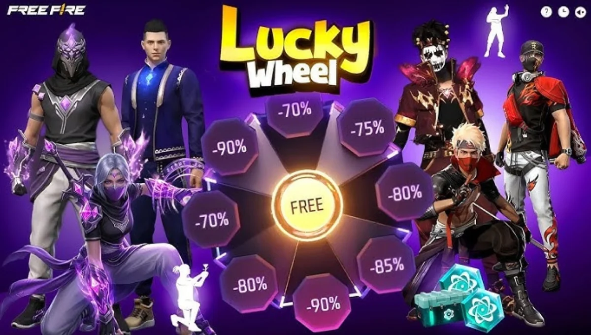 Free Fire Lucky Wheel Discount Event