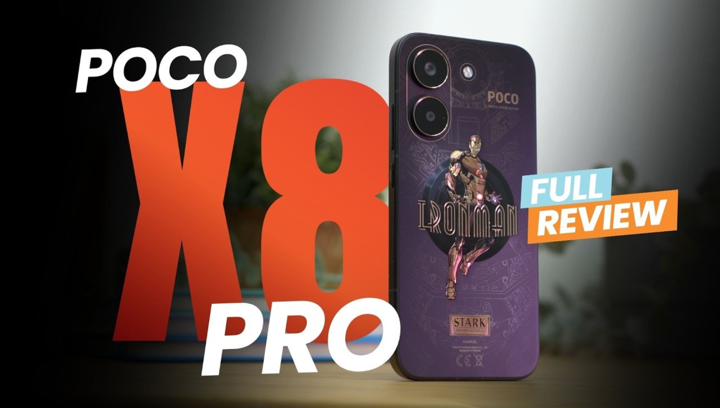 Poco X8 Pro Iron Man Edition