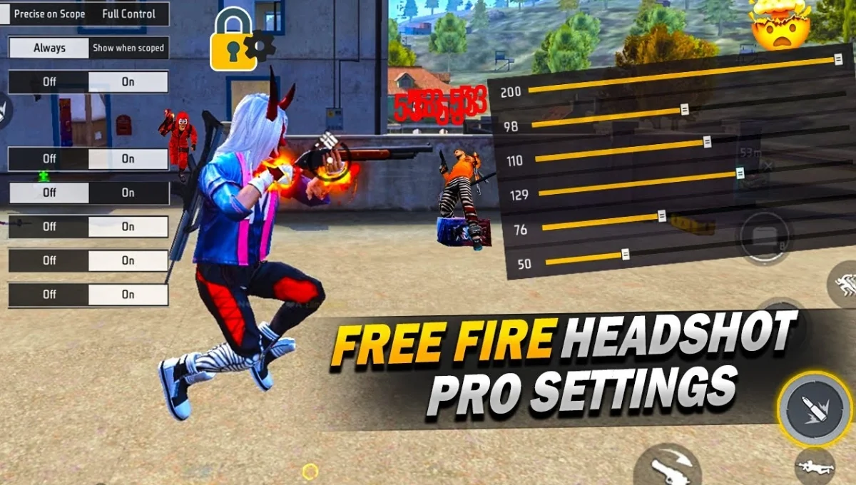Free Fire MAX Headshot Sensitivity