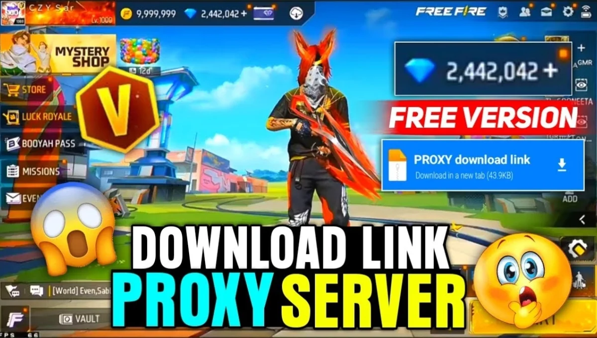 FF Proxy Server Free Fire APK