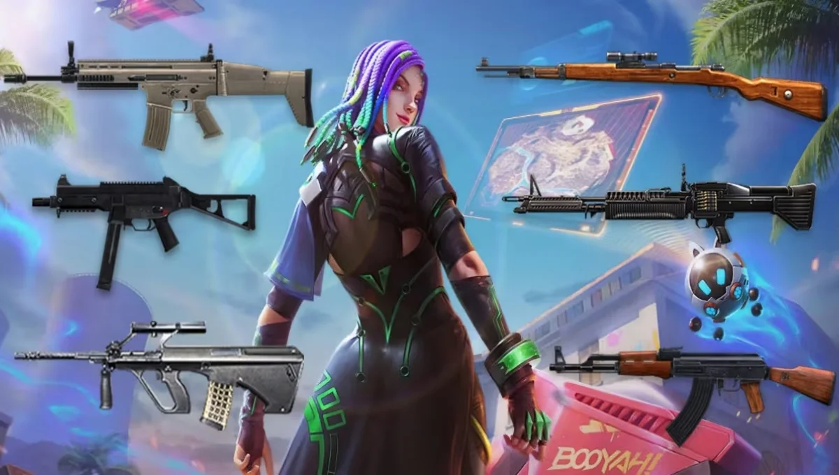 Free Fire MAX में Assault Rifle