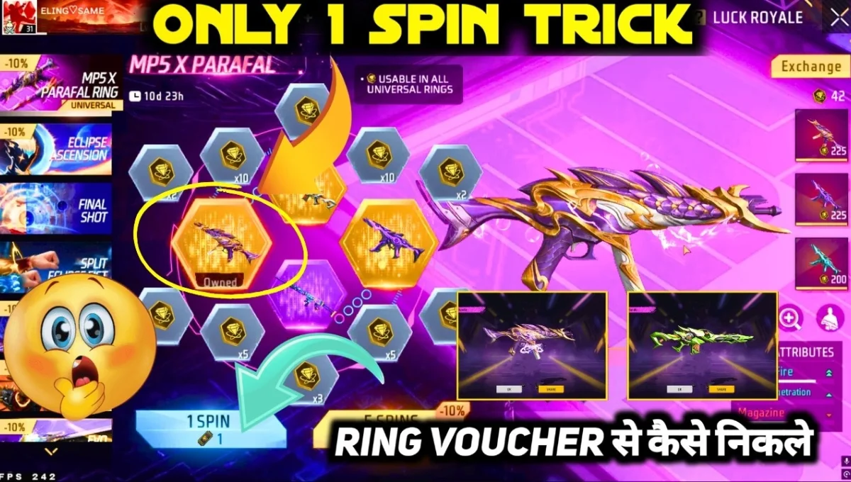 MP5 x PARAFAL Ring Event 1 Spin Trick
