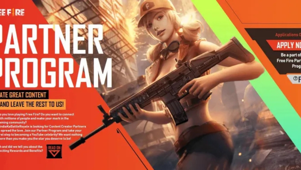 Free Fire Partner Program