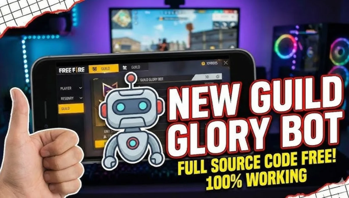 Free Fire Guild Glory Bot Source Code